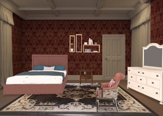 best bedroom  Design Rendering