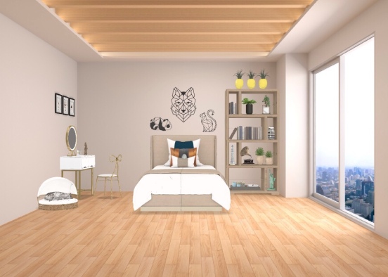 simple room ✨ Design Rendering
