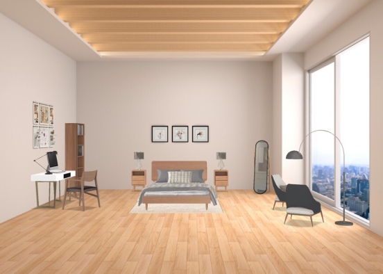 #1 — my first time decorate a room! Design Rendering