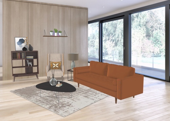 #2 — cozy livin’ room Design Rendering