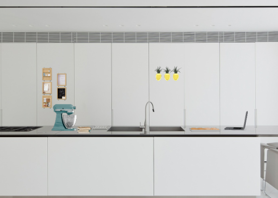Modern twist on a kitchen Design Rendering