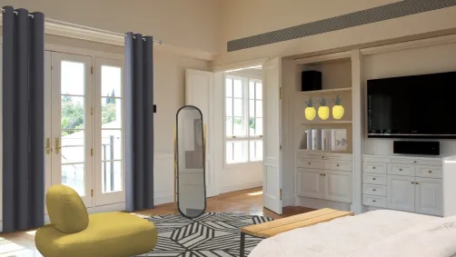 dormitorio de huéspedes 