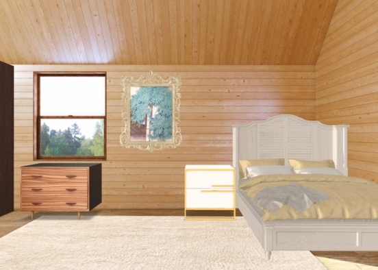 Cosy cabin!!!  Design Rendering