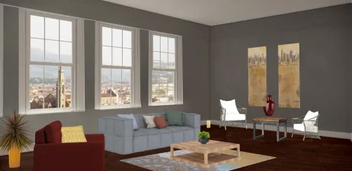 Gray walls