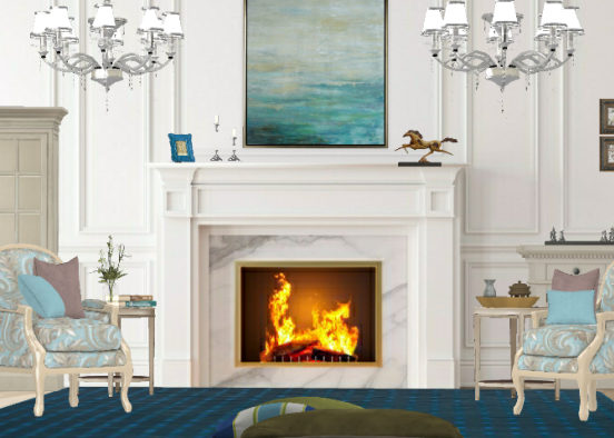#fireplace Design Rendering