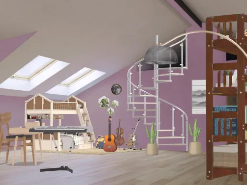 Tried to recreate my room 