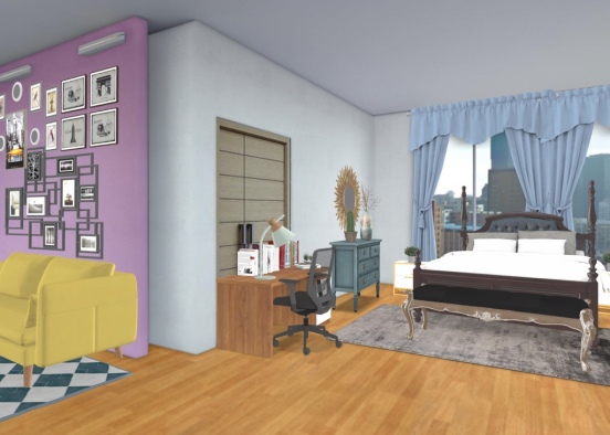 2 bedroom apartment  Design Rendering