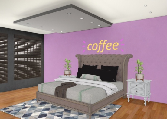 Hotel getaway for Charli to get away from those nasty people troubling her! Design Rendering