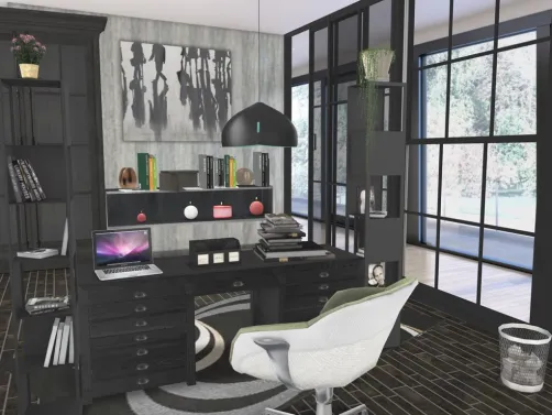 black office 