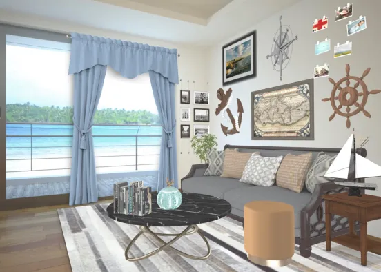 holiday at the beach Design Rendering