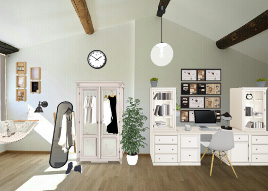 Bedroom:)) Design Rendering