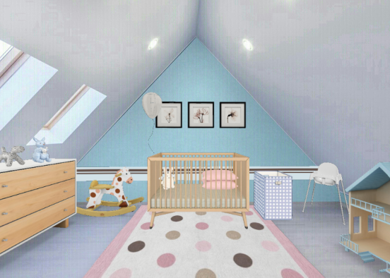 Baby's room♡ Design Rendering