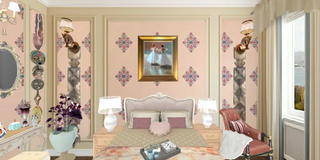 Russian style bedroom 