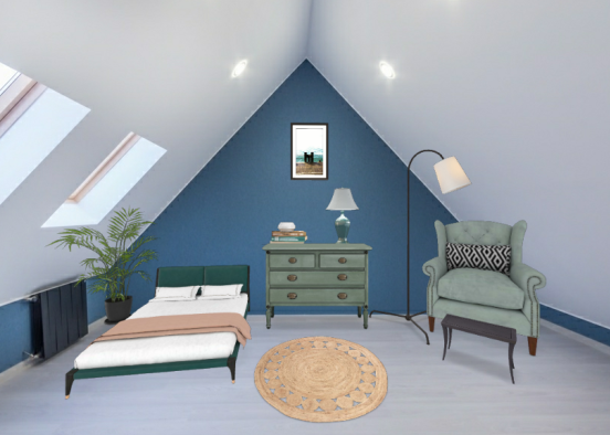 Small bedroom Design Rendering