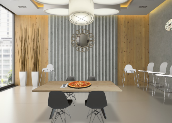 Sala de jantar  Design Rendering