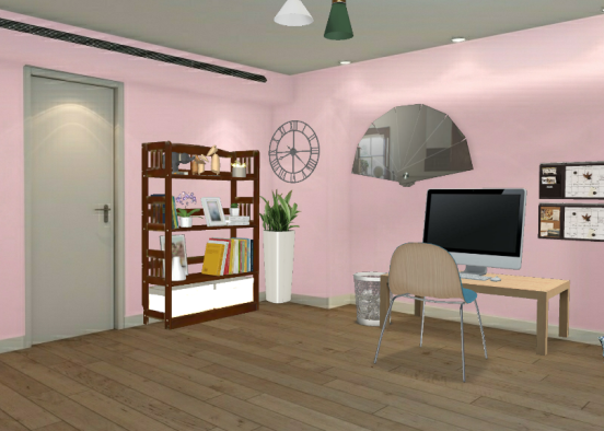 Dormitorio (oficina parte 2)  Design Rendering