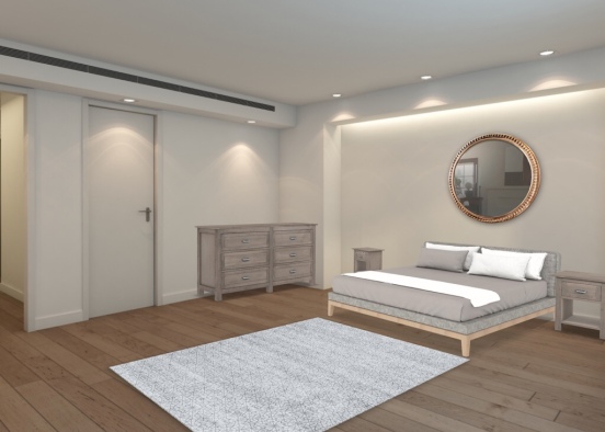 an ok bedroom Design Rendering