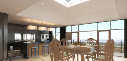 Light Kitchen/Dining Room