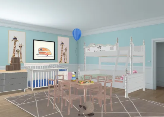 My dream nursery 🎀🧸 Design Rendering