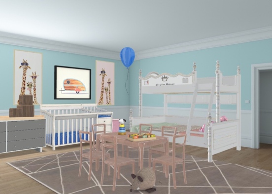 My dream nursery 🎀🧸 Design Rendering