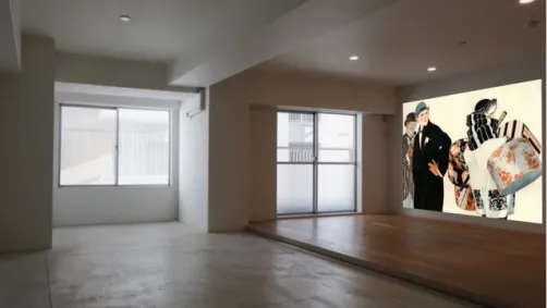 Sala e mesa de jantar