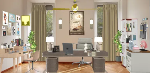 Personal office room