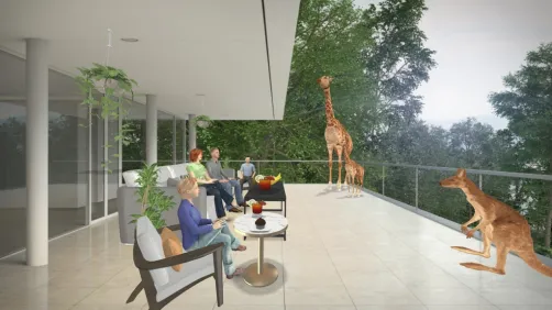 Australia wildlife view