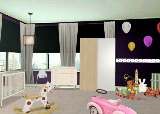 Perfect for a cute little girl Design Rendering