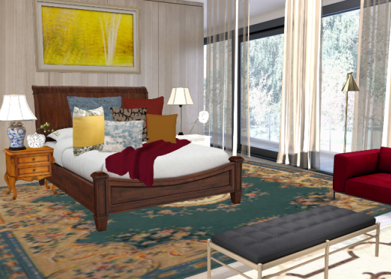 Bedroom vibe Design Rendering