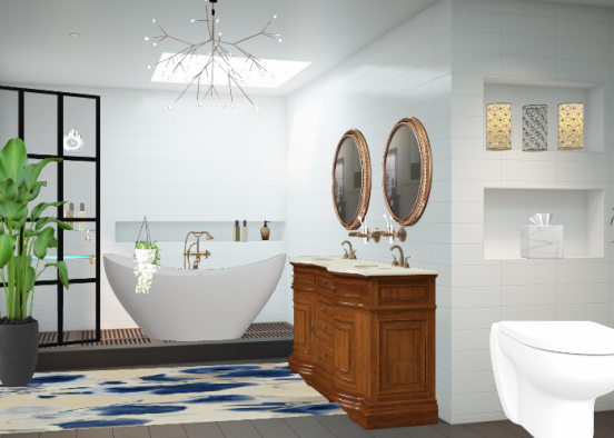 Bathroom style Design Rendering