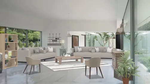 open living room