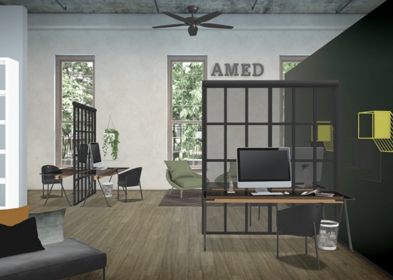 ameds office Design Rendering