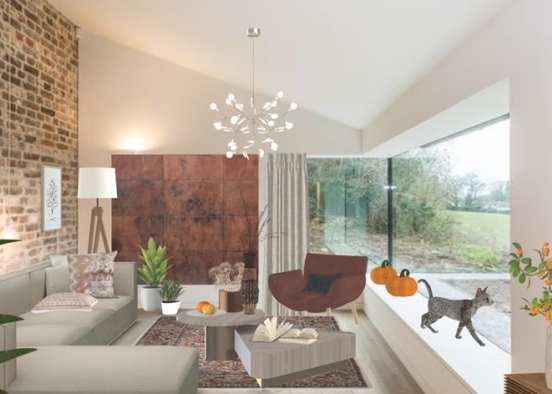 living room 🍁🍂 Design Rendering