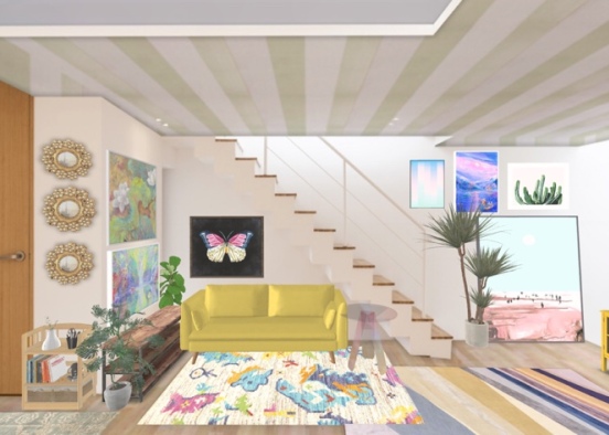 partybutterfly room Design Rendering