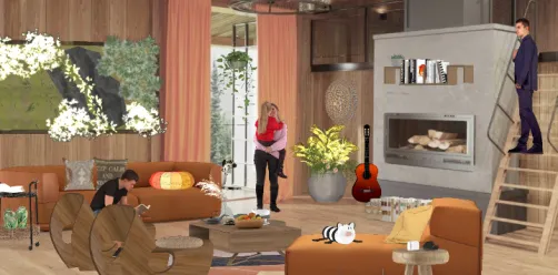  Sossego em casa familia reunida👪🚶