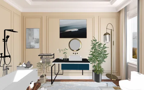 Baño elegante