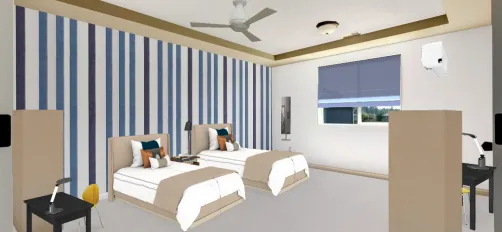 Student hostel room