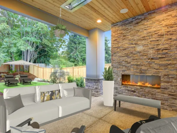 Professional interior design created with Homestyler 3D design software