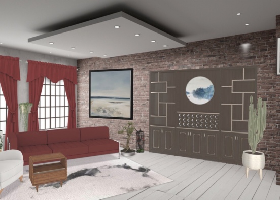 Wohnzimmer 😇😊 Design Rendering