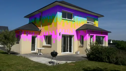 Maison arc-en-ciel🌈