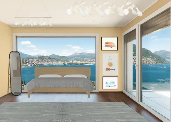 vacation room  Design Rendering