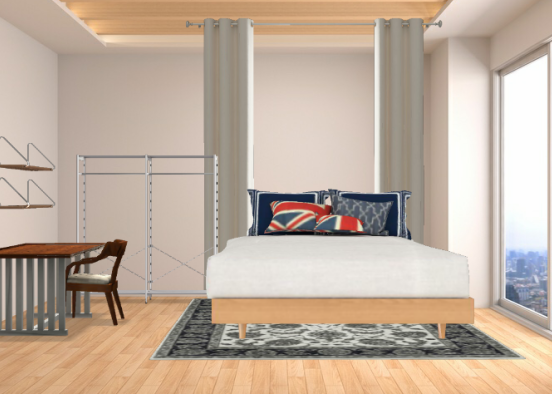 Bedroom . 1 Design Rendering