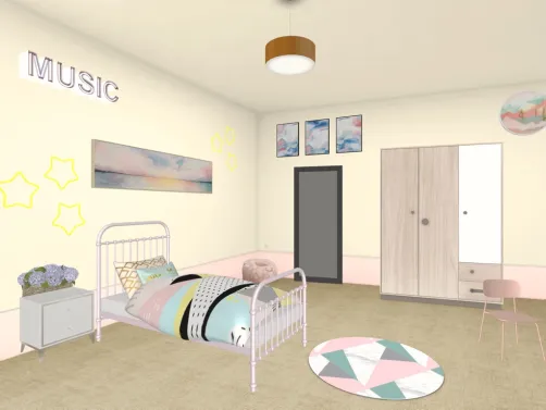 idea de cuarto para niña 💖✨🦋😌