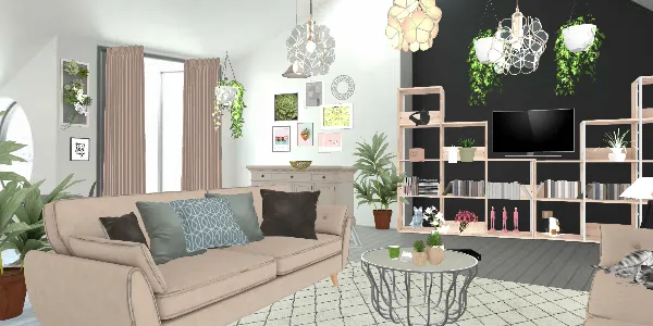 Professional interior design created with Homestyler 3D design software