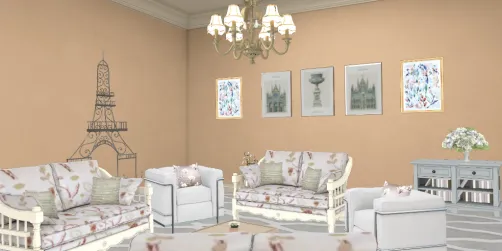 A relaxed room to drink tea and talk🌺😍🍵☕ 