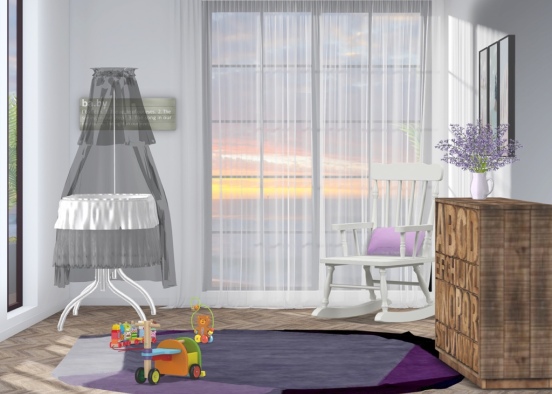 baby room #1: the first baby Design Rendering
