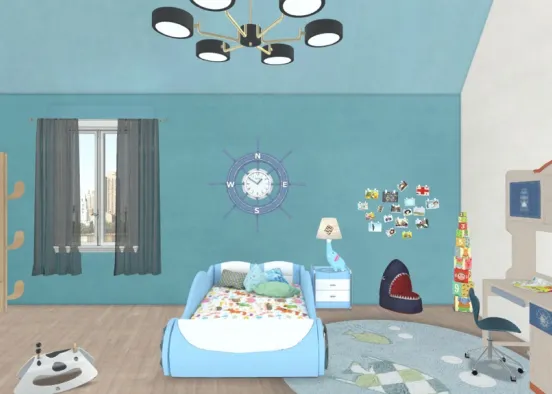 child’s room Design Rendering