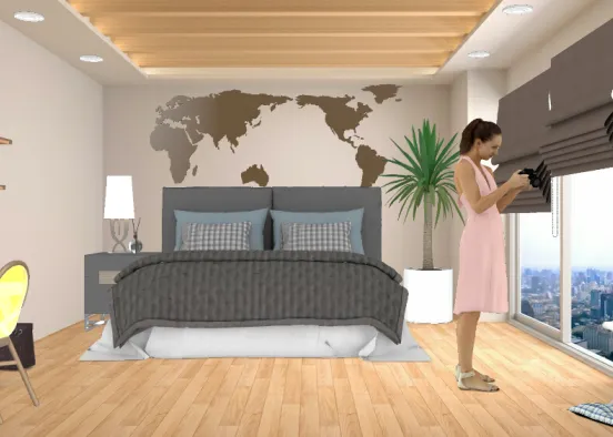 # Quarto mapa Design Rendering