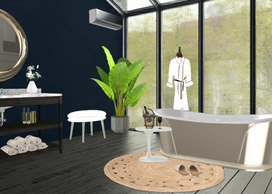# Banheiro Design Rendering