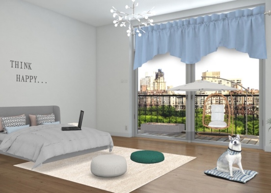 bedroom suite Design Rendering